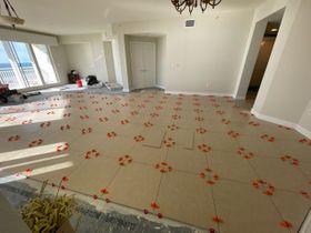 Installing floor
